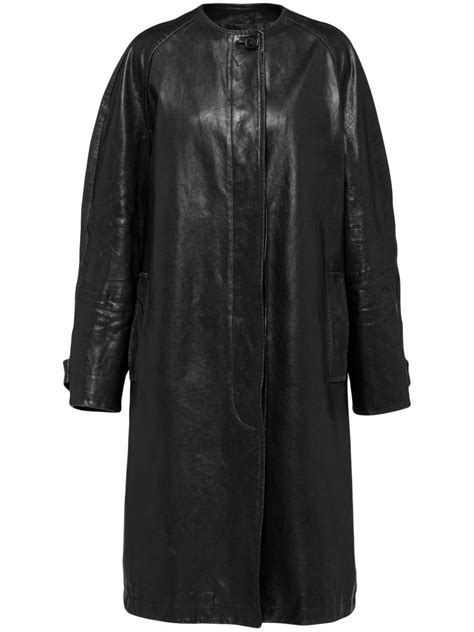 women's long prada coat|Prada coat women's sale.